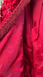 Load image into Gallery viewer, Vintage Red Kimono Jacket
