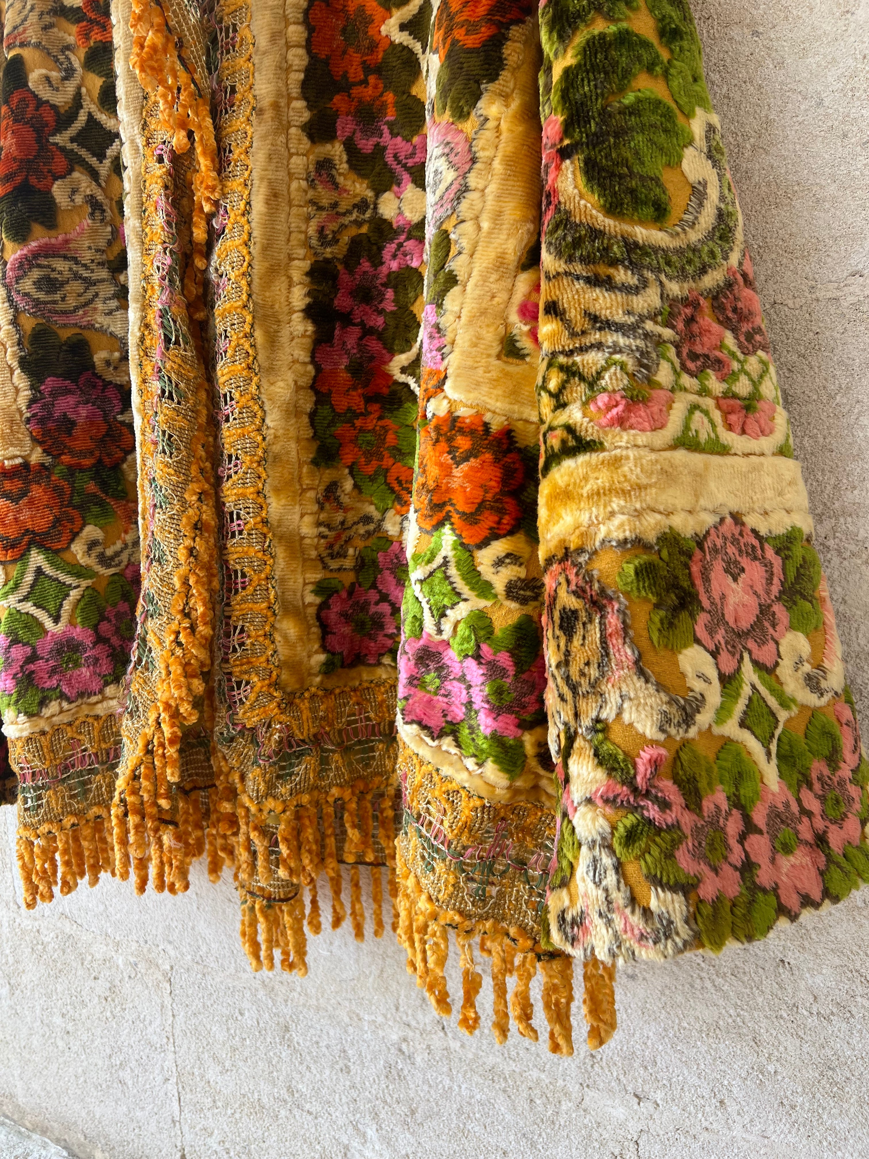 Vintage Kimono Jacket with Cherubs