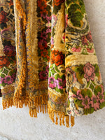 Load image into Gallery viewer, Vintage Kimono Jacket with Cherubs
