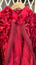 Load image into Gallery viewer, Vintage Red Kimono Jacket
