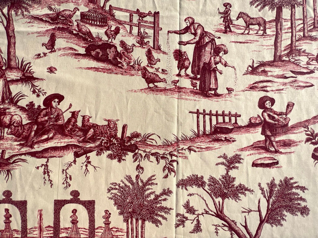 Toile du Jouy Bordeaux Table Cloth