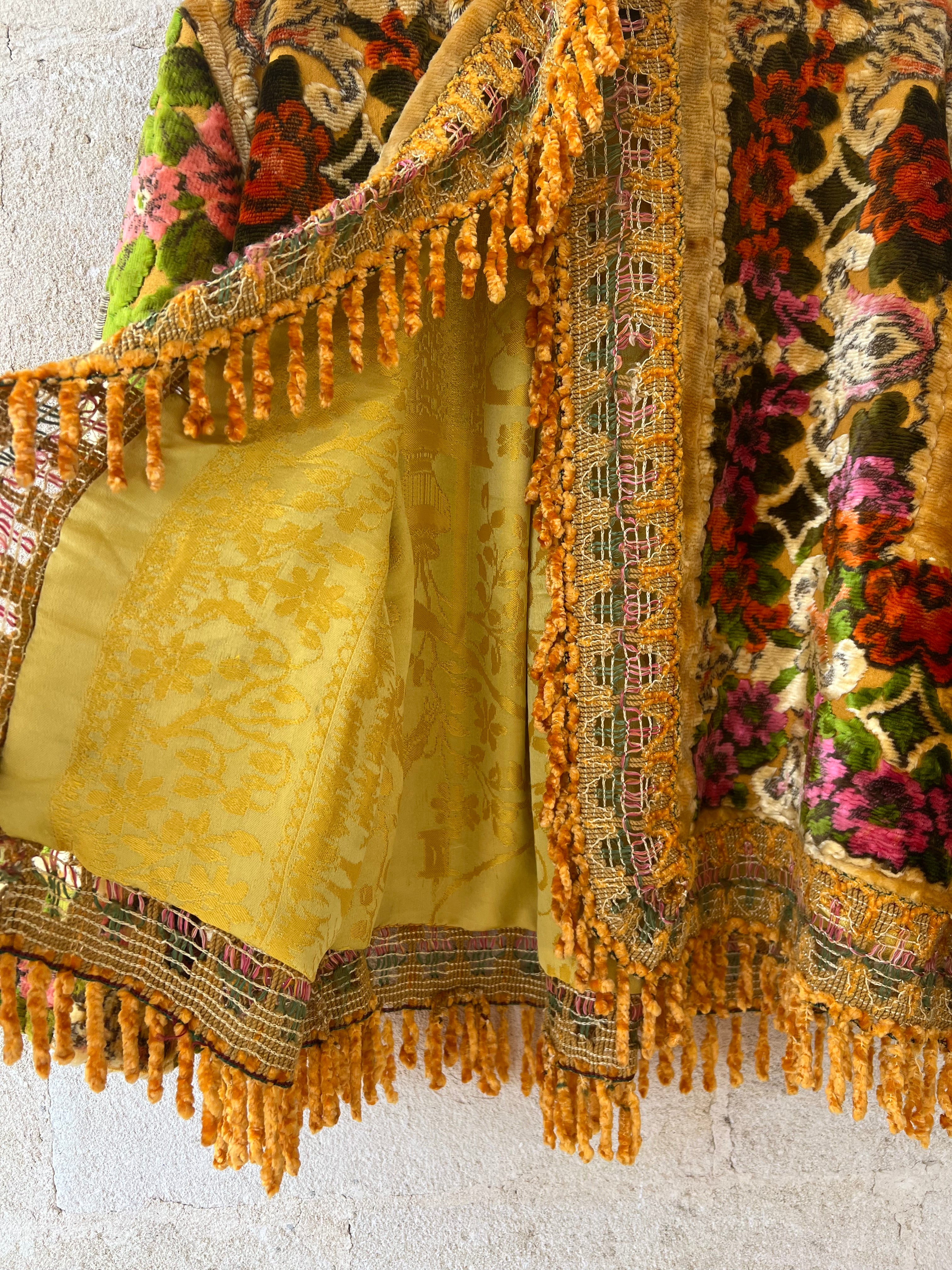 Vintage Kimono Jacket with Cherubs