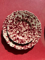 Load image into Gallery viewer, Bordeaux Splatter Ceramic Set
