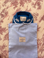 Load image into Gallery viewer, Majorelle Blu Luxury Pyjama Dress Shirt
