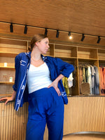 Load image into Gallery viewer, Majorelle Blu Luxury Pyjamas Set

