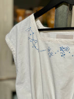 Load image into Gallery viewer, Handmade vintage pyjama dress with embroidery
