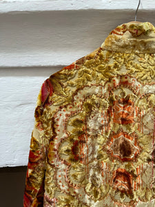 Vintage Kimono with Gold Hues