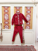 Load image into Gallery viewer, Terra Cotta Luxury Pyjamas Set
