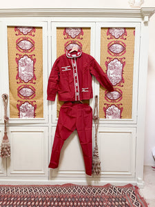 Terra Cotta Luxury Pyjamas Set
